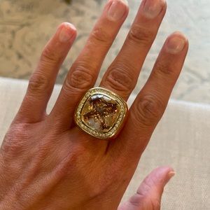 Lauren G Adams cocktail ring